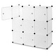 preview thumbnail 1 of 7, Work-It! Cube Storage Organizer | Stackable Portable Closet Organizer Shelves