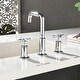 preview thumbnail 14 of 33, Widespread Bathroom Sink Faucet Double Handle Bathroom Sink Faucet