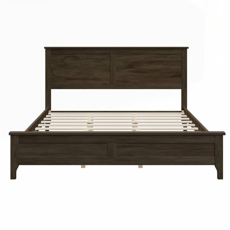 Solid Wood Platform Bed