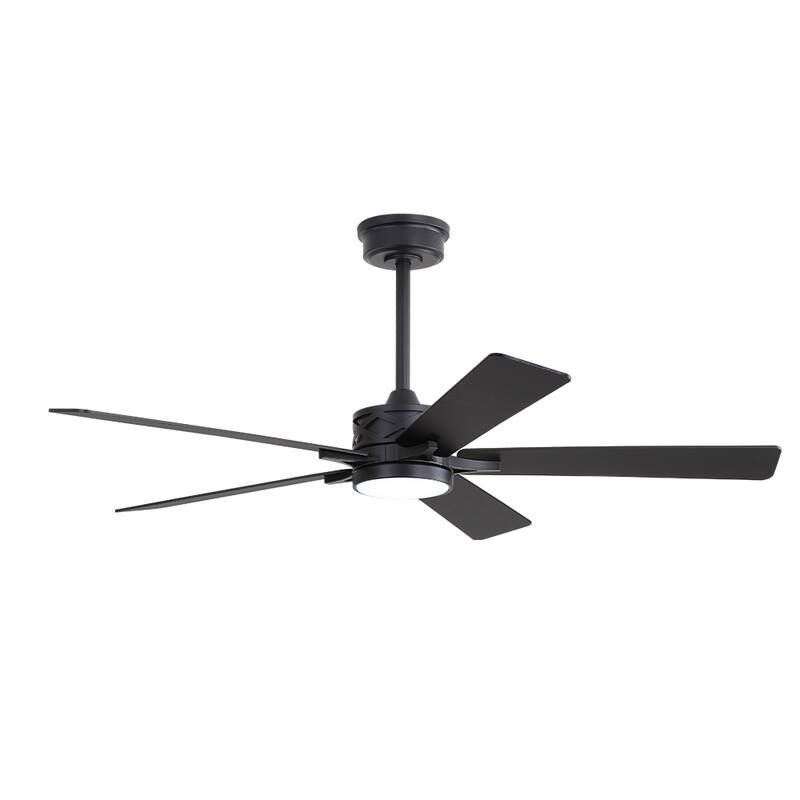 MLiAN 52" & 60" & 72" 5-Blades DC Motor Indoor Smart Ceiling Fan with Light & Remote