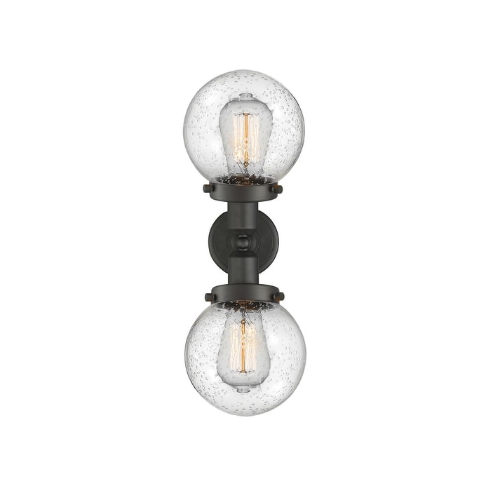 Innovations Lighting Globe 2 Light 14" Wide Bathroom Vanity Light