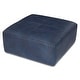 preview thumbnail 30 of 42, Poly & Bark Sequoia Ottoman - Full Grain Genuine Italian Leather
