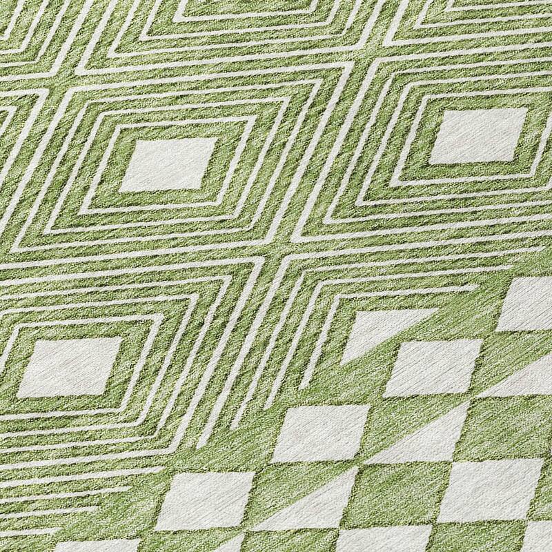 Machine Washable Indoor/ Outdoor Chantille Boho Moroccan Rug