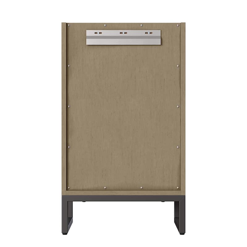 James Martin Vanities 533-V20-MBK Chianti 20" Dual-Mounted Single