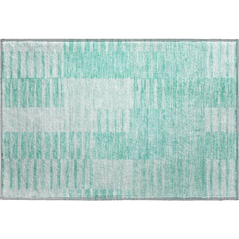 Premium Washable Super Soft Stripe Geo Mayfield Rug