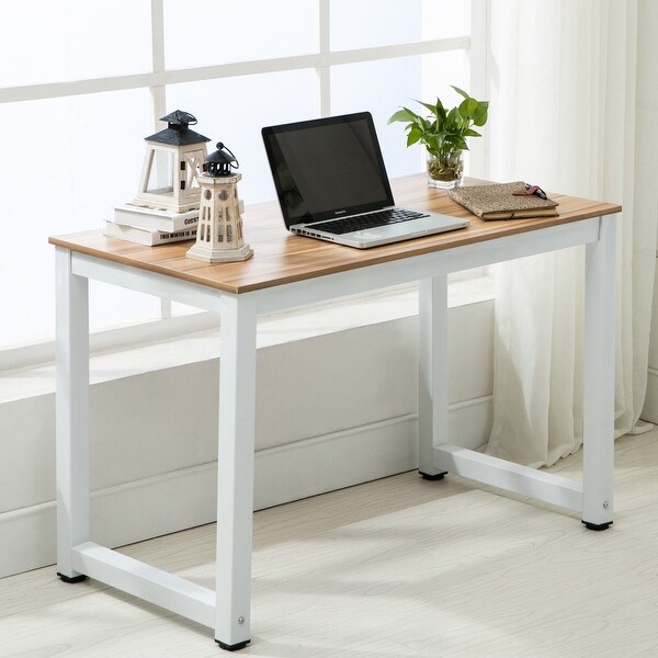 Ktaxon Wood Computer Desk PC Laptop Study Table Workstation Home Office Furniture Bed Bath Beyond 36956102