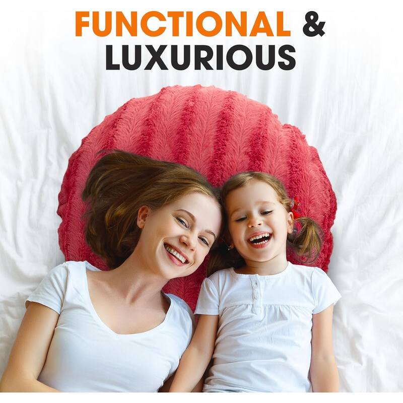 Cheer Collection Set of 2 Decorative Round Throw Pillows On Sale Bed Bath & Beyond 37780560