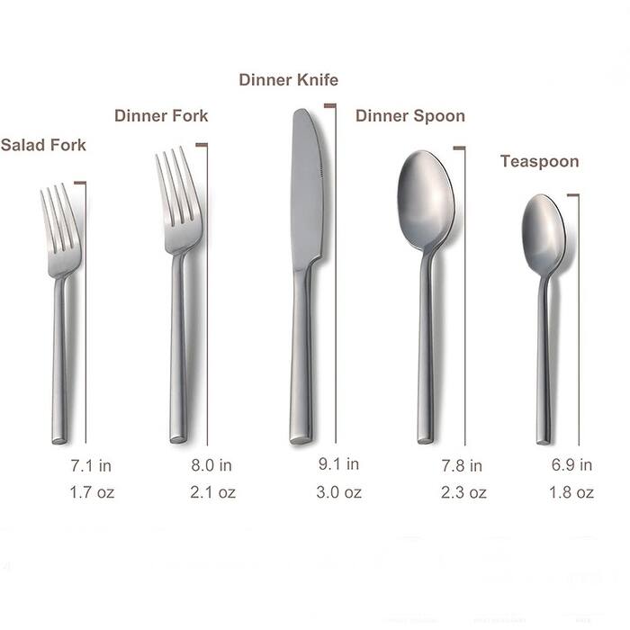 20Piece Silverware Set,Stainless Steel Flatware Set Bed Bath & Beyond 40131431