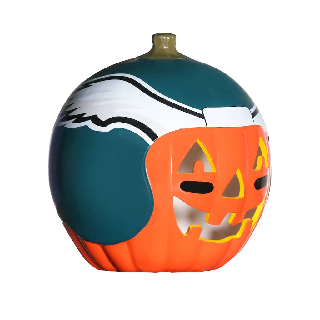 NFL Philadelphia Eagles Ceramic Pumpkin Helmet