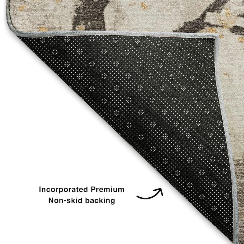 Premium Washable Super Soft Abstract Mayfield Rug
