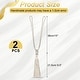 preview thumbnail 18 of 24, Handmade Elegant Curtain Tiebacks with Tassel Beige - 2 Pack