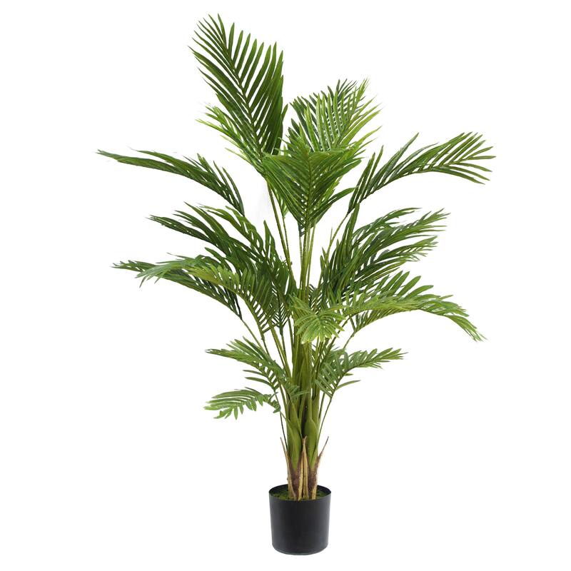 150cm Artificial Palm Tree Potted Plant Indoor Outdoor Tropical Decor - Green