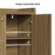 preview thumbnail 38 of 49, Multifunctional Minimalist Side Cabinet with 3D Design