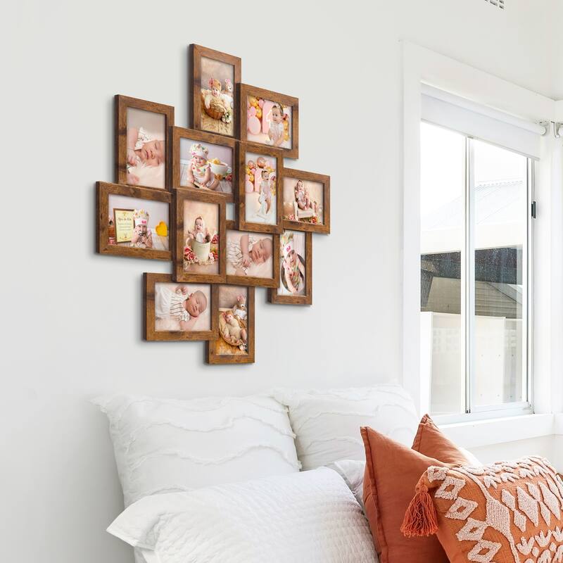 HELLO LAURA 12 Opening Picture Family Frame Collage Photo Frame