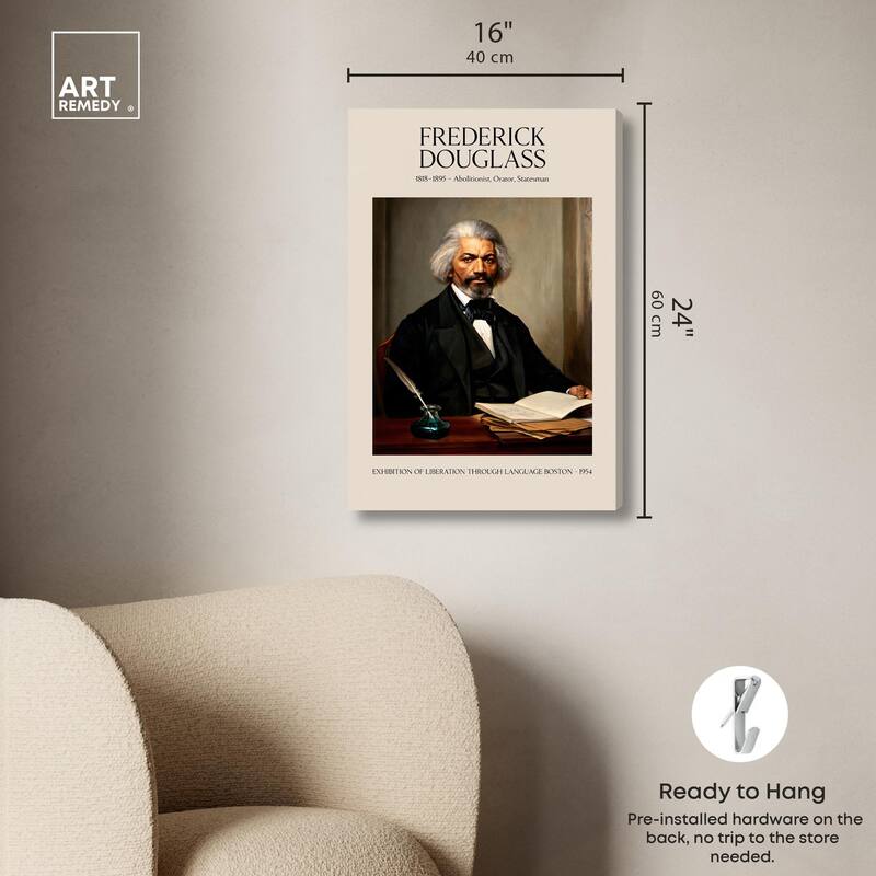 Orator of Freedom Canvas by Art Remedy, Gallery Wrapped