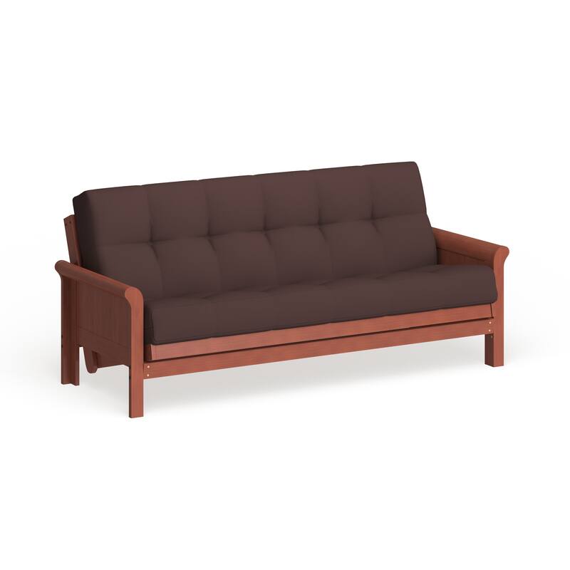 10-inch Thick Twill Futon Mattress (Twin, Full, or Queen)