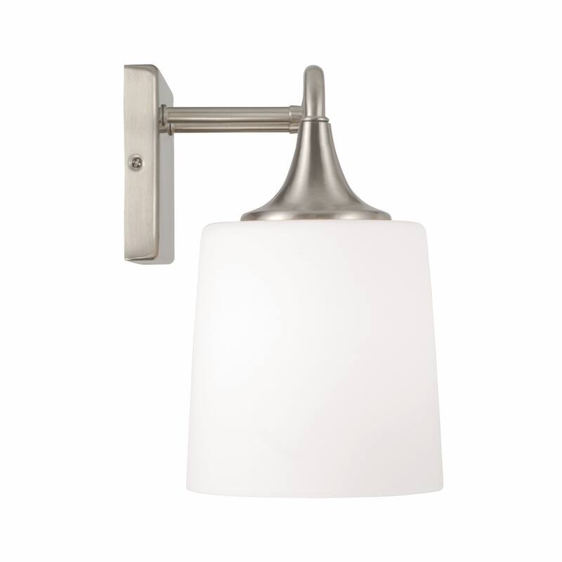 Presley 4-light Bath/ Vanity Fixture w/ Soft White Glass