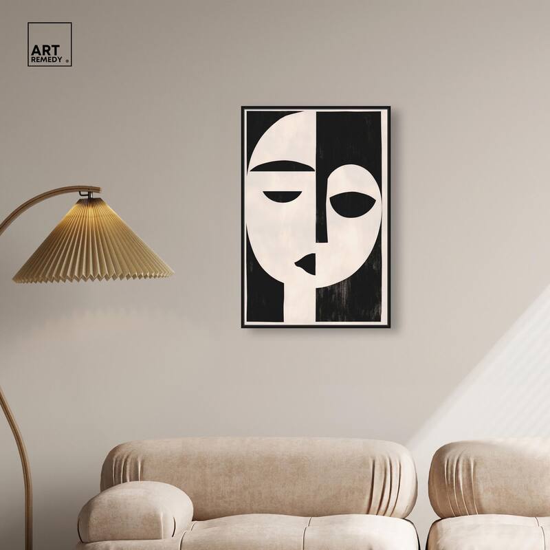 The Mask I Canvas by Art Remedy