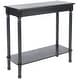 preview thumbnail 13 of 14, SAFAVIEH Tinsley 28-Inch Rectangular Wood Console Table, Transitional - 28" W x 12" D x 28" H