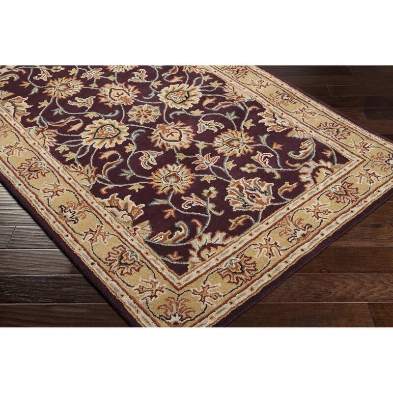 Livabliss Caesar Updated Traditional Border Area Rug.
