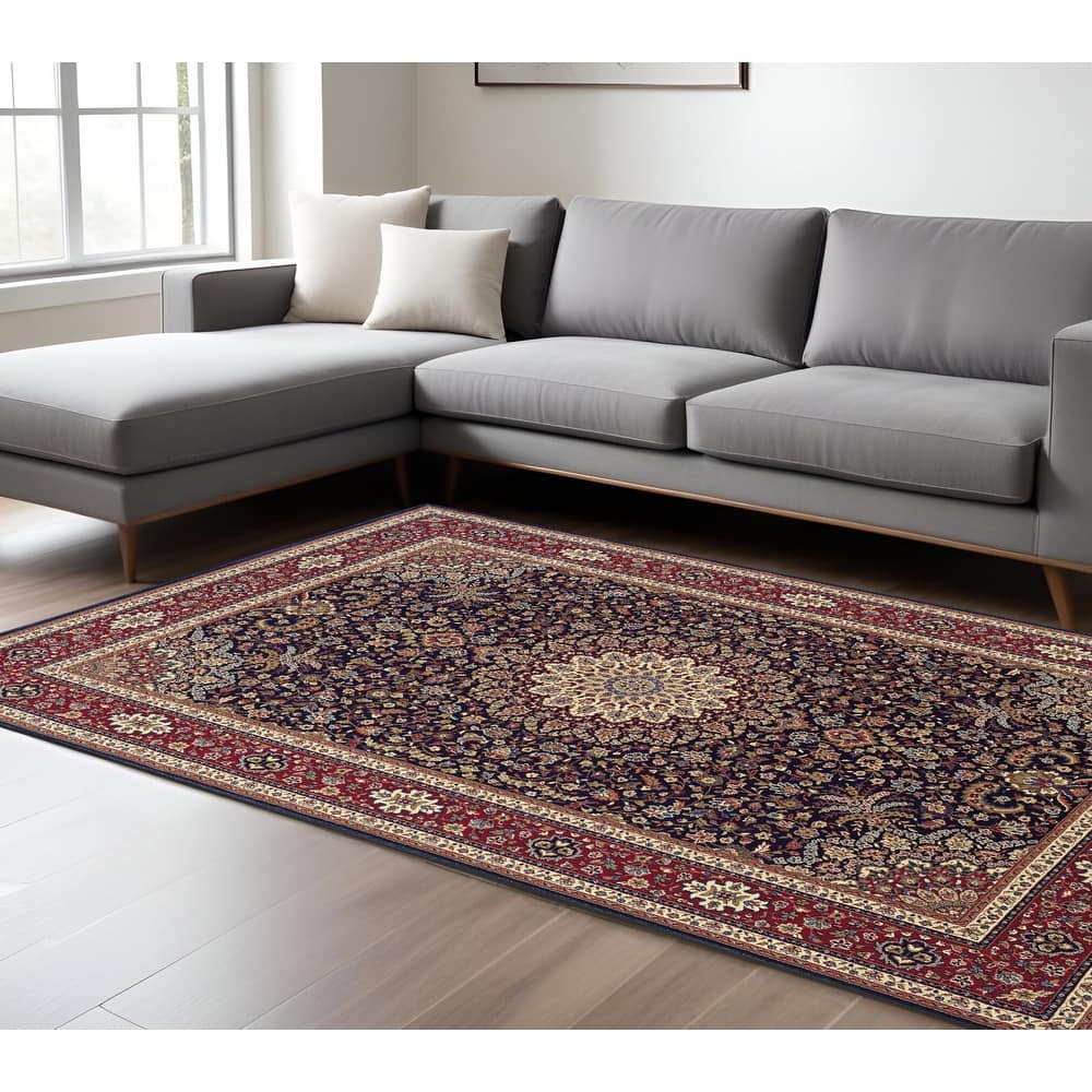 HomeRoots Oriental Traditional Runner Area Rug
