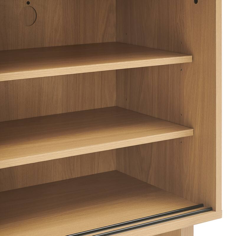 Crosley Gemma Medium Record Player Cabinet With Vinyl Storage