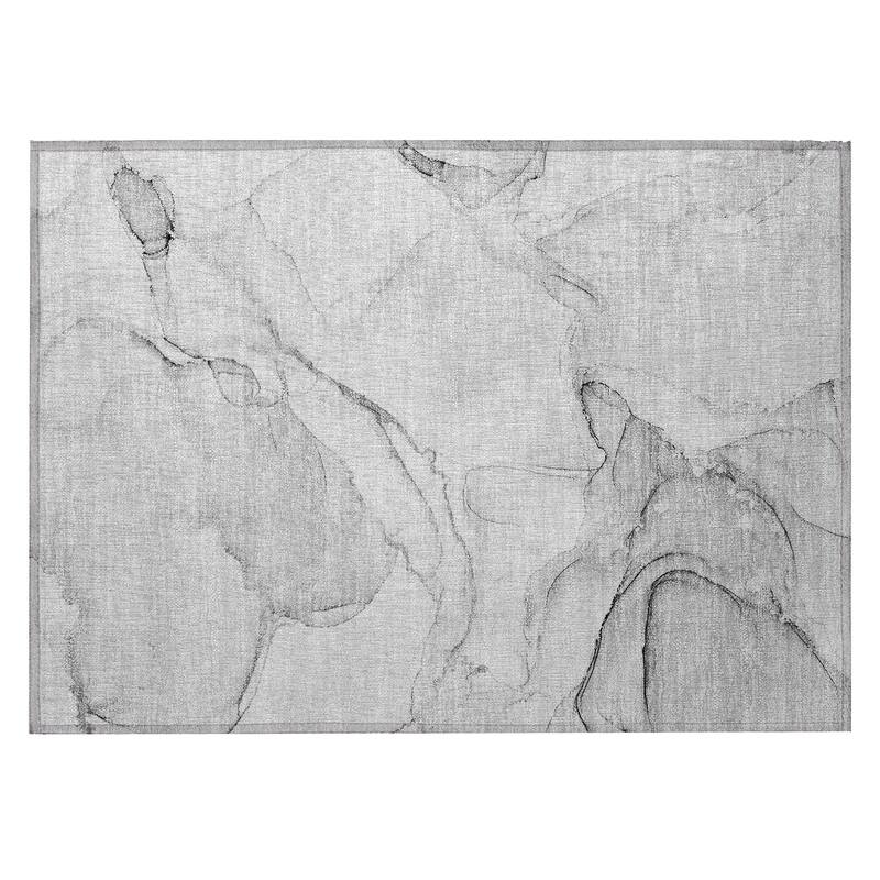 Jane Modern Art-Inspired Weather Resistant Timeless Fusion Outdoor Rug