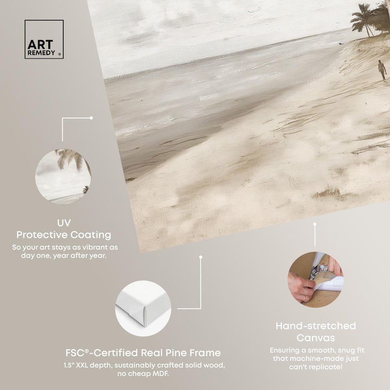 Vastness of the Sea II Canvas by Art Remedy, Gallery Wrapped