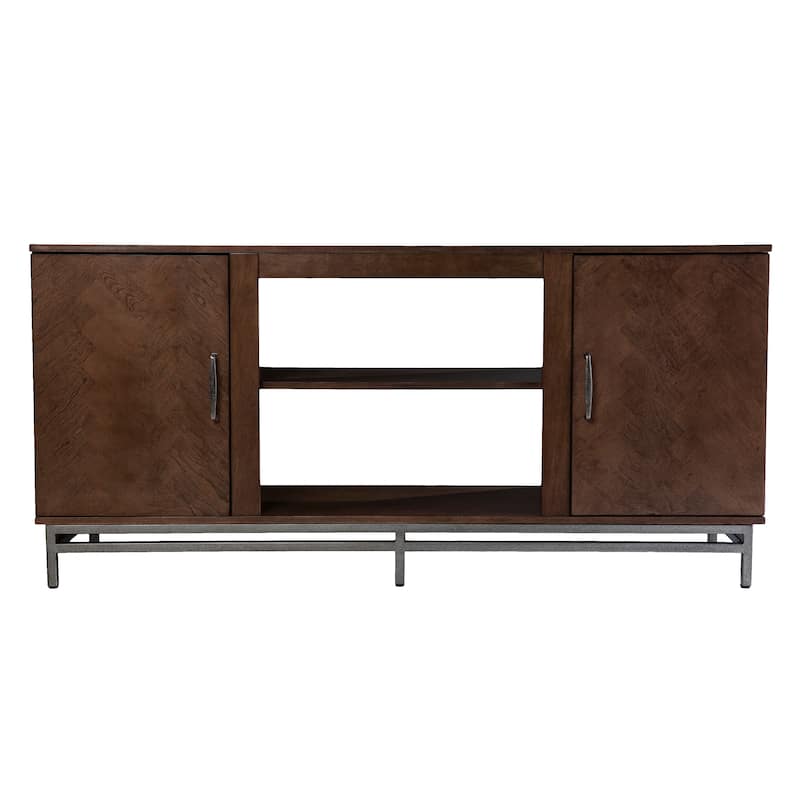 SEI Furniture Dibbonly Media TV Stand w/ Storage for TV's up to 56"