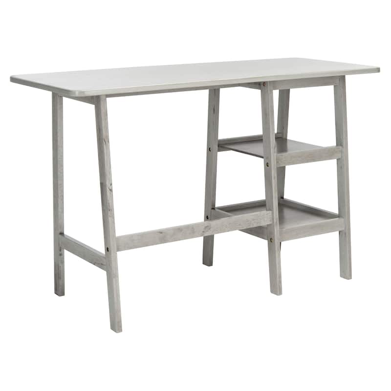 SAFAVIEH Cuba 2-Shelf Work Office Desk