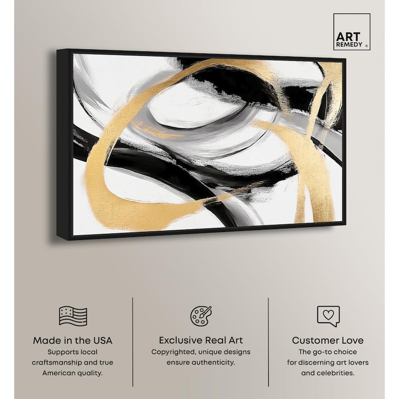 Midas Arc I Canvas by Art Remedy