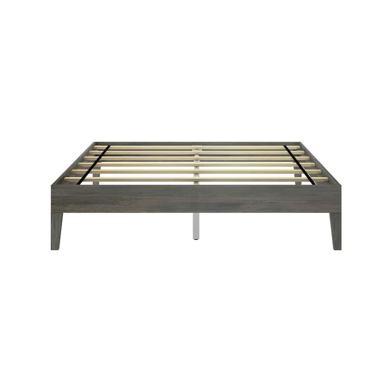 Plank and Beam Queen Size Minimalist Platform Bed