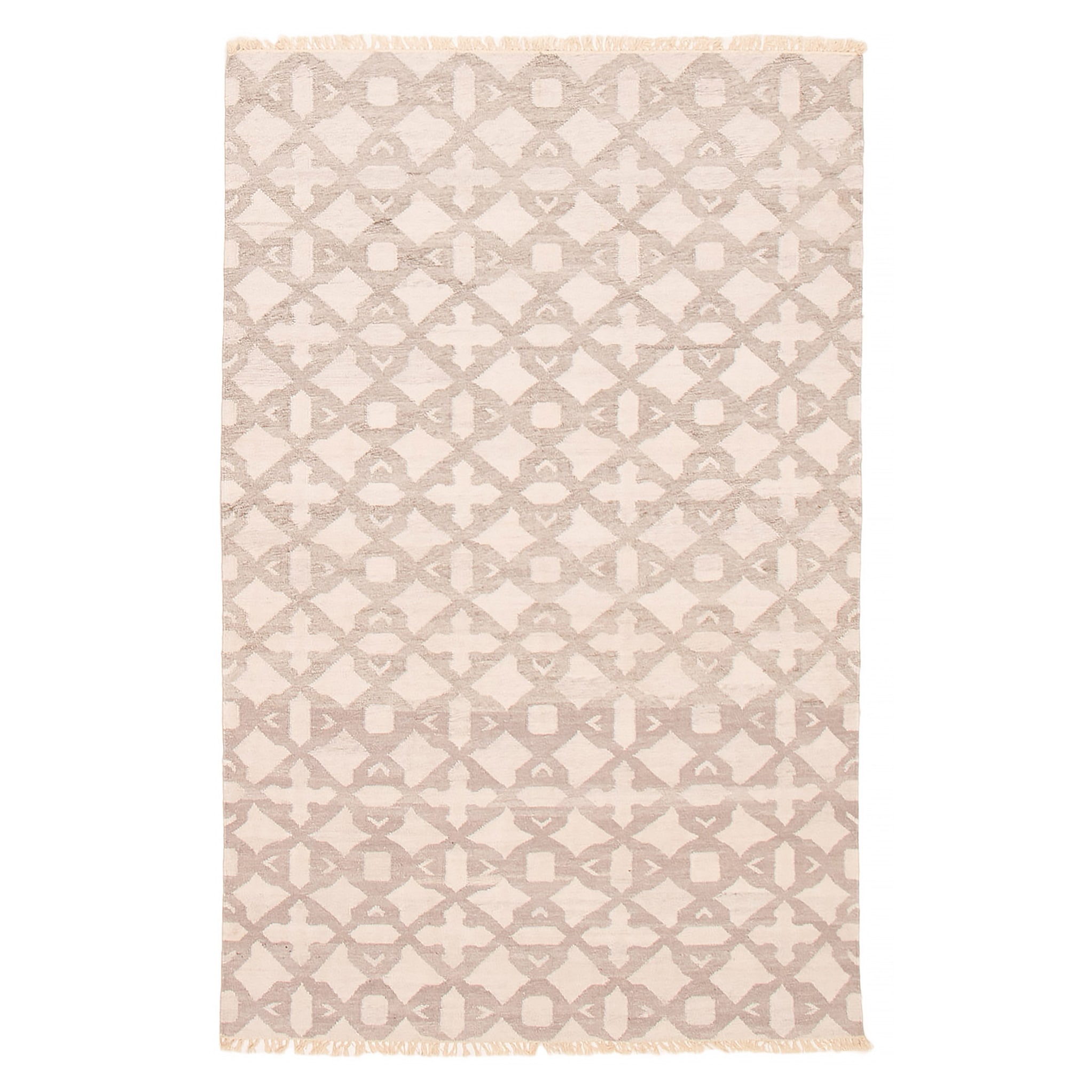 Ankara FW Grey Kilim 5'1" x 8'0" - 5'1 x 8'0