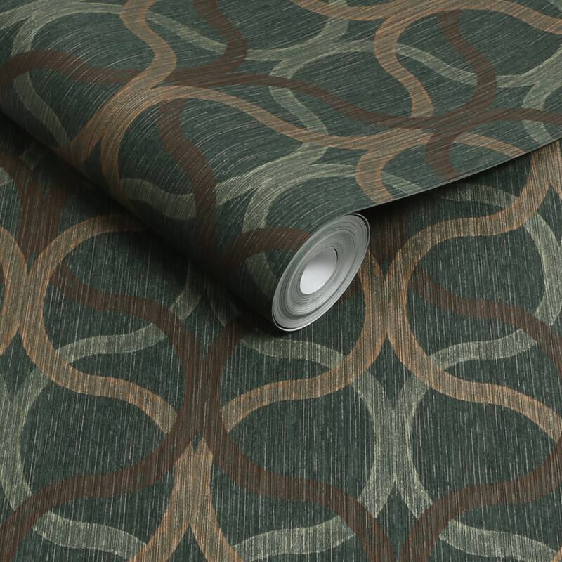 Boutique Refine Geo Green & Gold