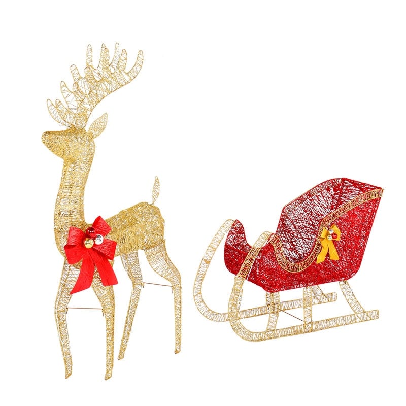 Outdoor Courtyard Elk Decoration