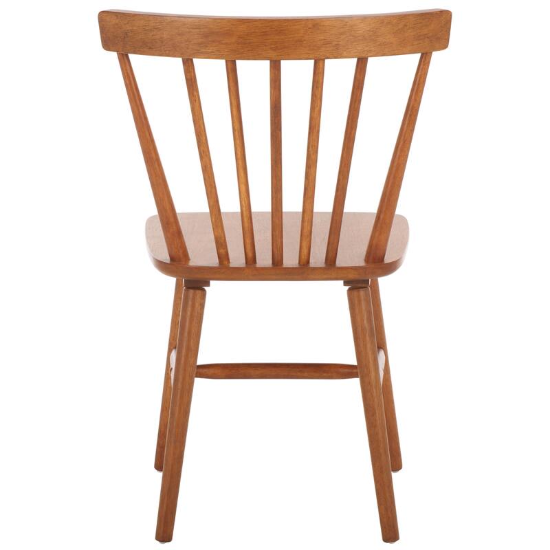 SAFAVIEH Signa Spindle Farmhouse Dining Chair (Set of 2) - 20" W x 20" D x 33" H - 20"W x 20"D x 33"H