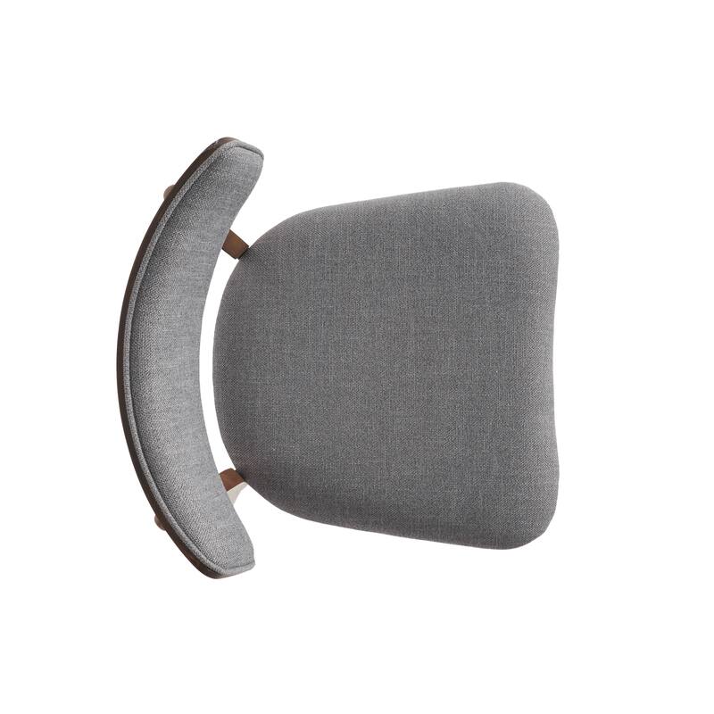 Christopher Knight Home Abrielle Mid-Century Modern Fabric Dining Chair