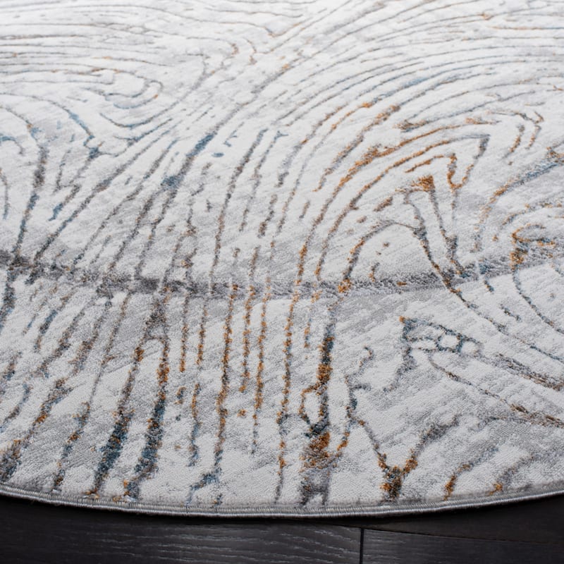 SAFAVIEH Sonoma Delphia Modern Abstract Border Rug