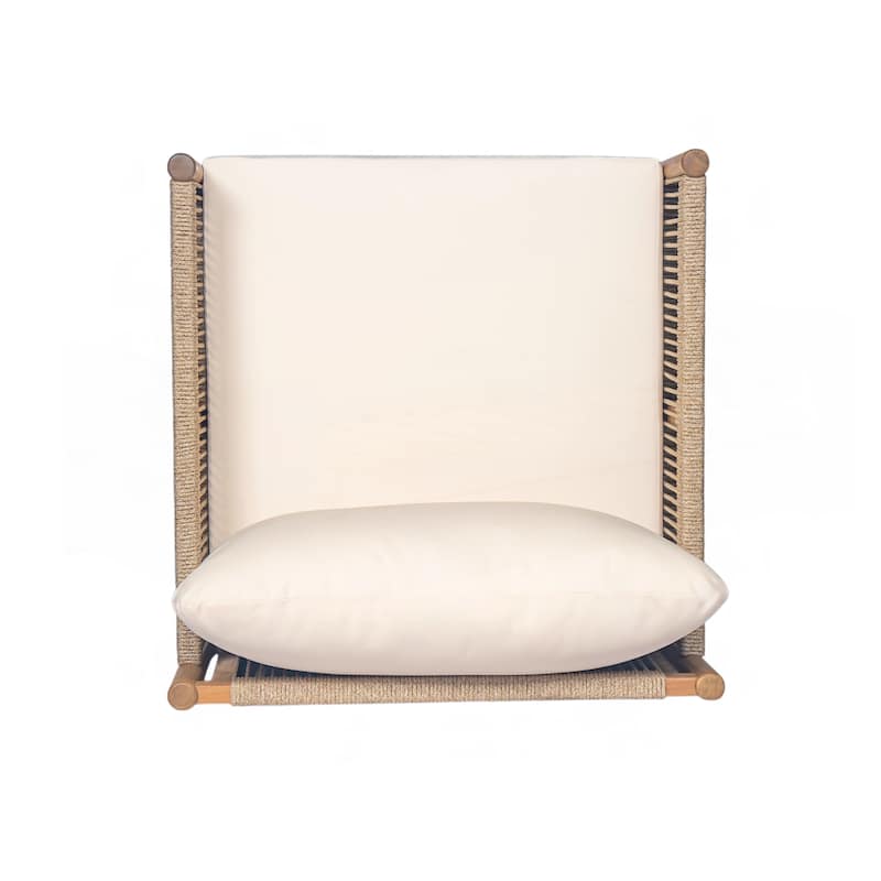 Modern Outdoor Woven Lounge Chair