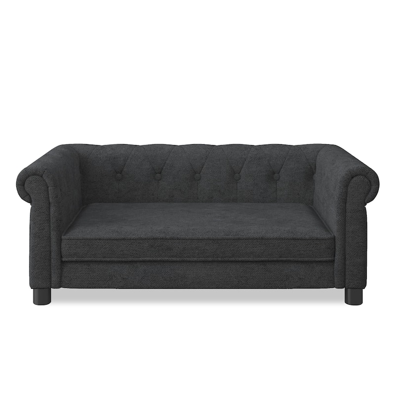 Elegant Rectangular Pet Sofa Bed Up to 100lbs