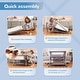 preview thumbnail 4 of 3, Li'l Pengyu Bedtime Bliss Bassinet - Multi