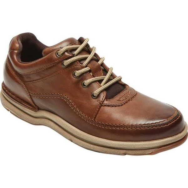 Shop Rockport Men�s World Tour Classic Walking Shoe Brown