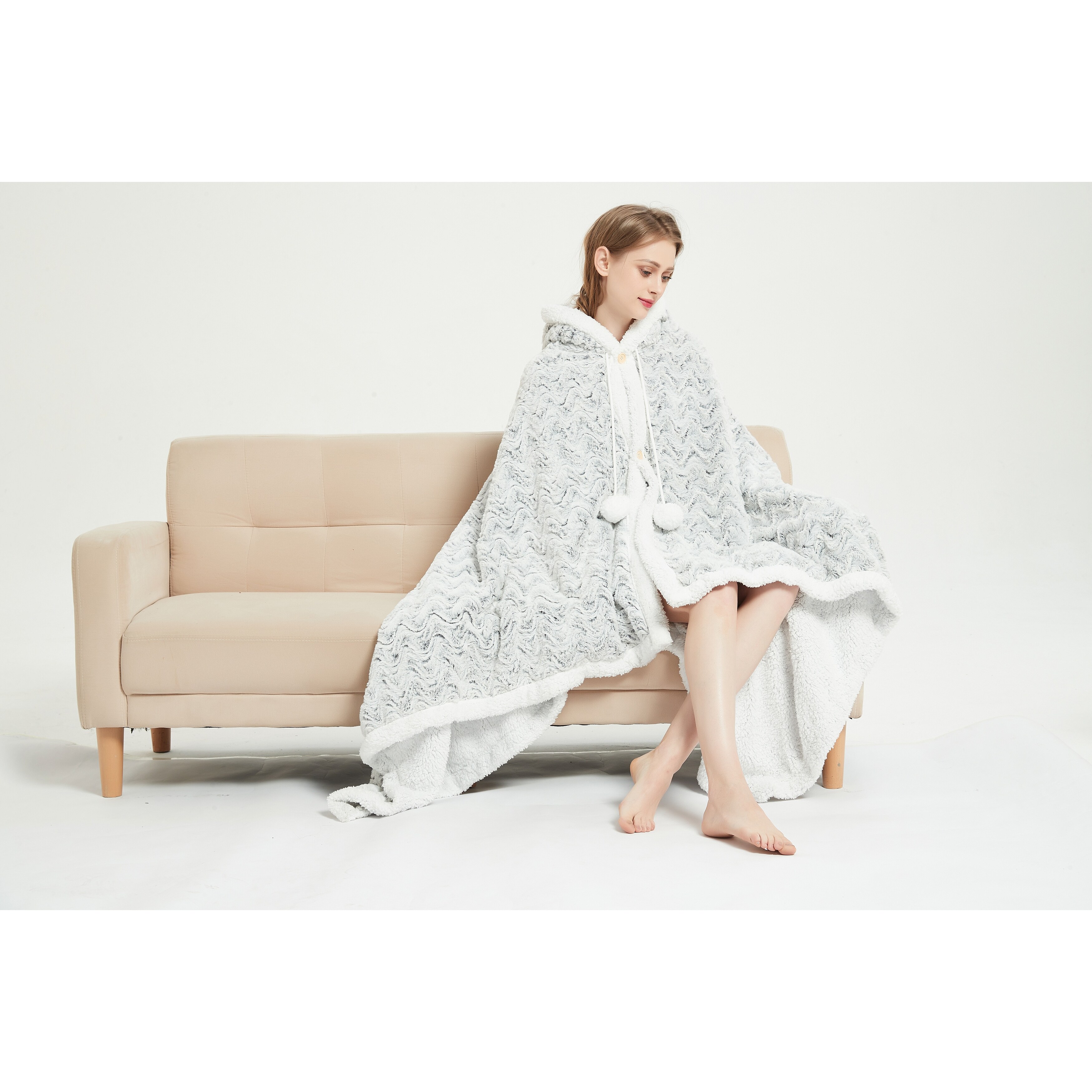 Blanket hoodie bed bath and beyond cheap