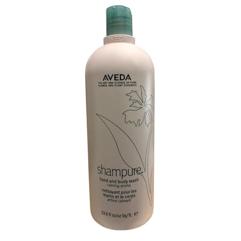 Aveda Shampure Hand & Body Wash Calming Aroma 33.8 OZ - 30.1 - 35 Oz.