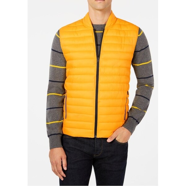 yellow tommy hilfiger jacket mens