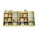 preview thumbnail 22 of 42, 4-Tier Kids Bookshelf with Storage Pockets,Toy Organizer Cabinet