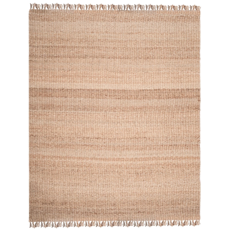 SAFAVIEH Handmade Natural Fiber Montserrat Jute Rug with Fringe