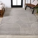 preview thumbnail 58 of 133, JONATHAN Y Dila Geometric Arch Scandi Striped Ivory/Cream Area Rug