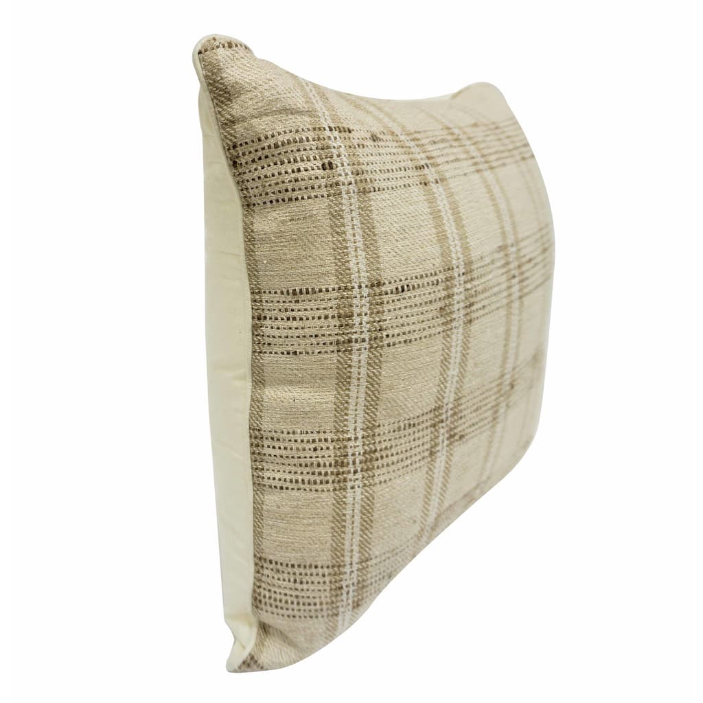 Home&Manor Sierra Vintage Raw Silk Pillow 18"