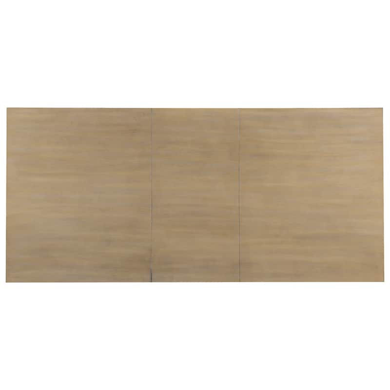 Roomfitters Farmhouse 78.1" Extendable Wood Dining Table Set for 6 with Bench and 4 Upholstered Chairs, Thick Trestle Top